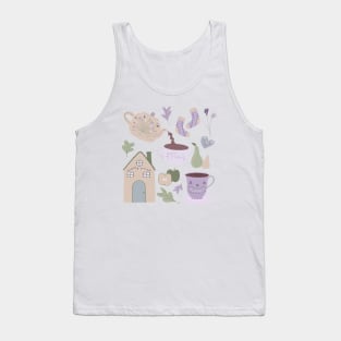 Cozy tea time Tank Top